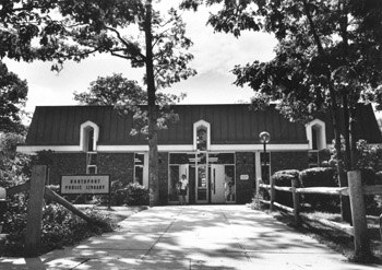 The Northport Public Library on Laurel Avenue, ca 1969