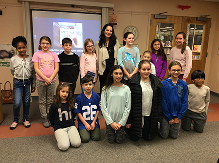 Author Veera Hiranandani visited the Newbery Club and spoke about her Newbery contender The Night Diary.