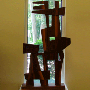 Untitled abstract sculpture