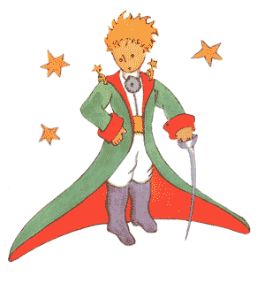 llustration of the Little Prince reproduced with the kind authorization of the Saint-Exupéry Estate.