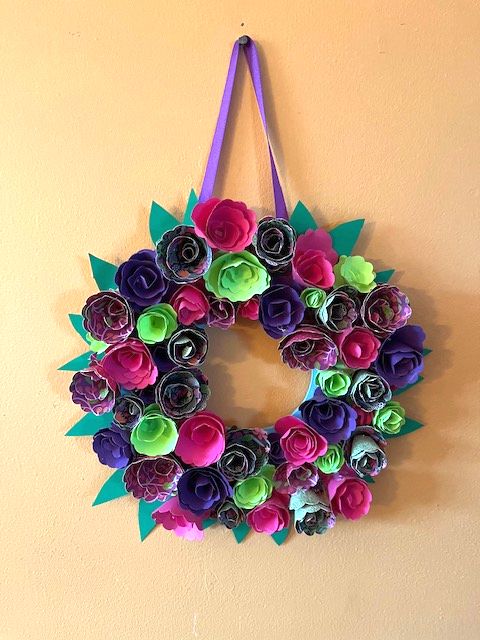 Spring Coiled Wreath