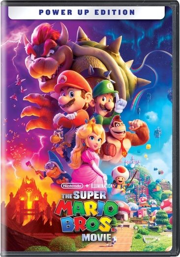 The Super Mario Bros. Movie DVD cover