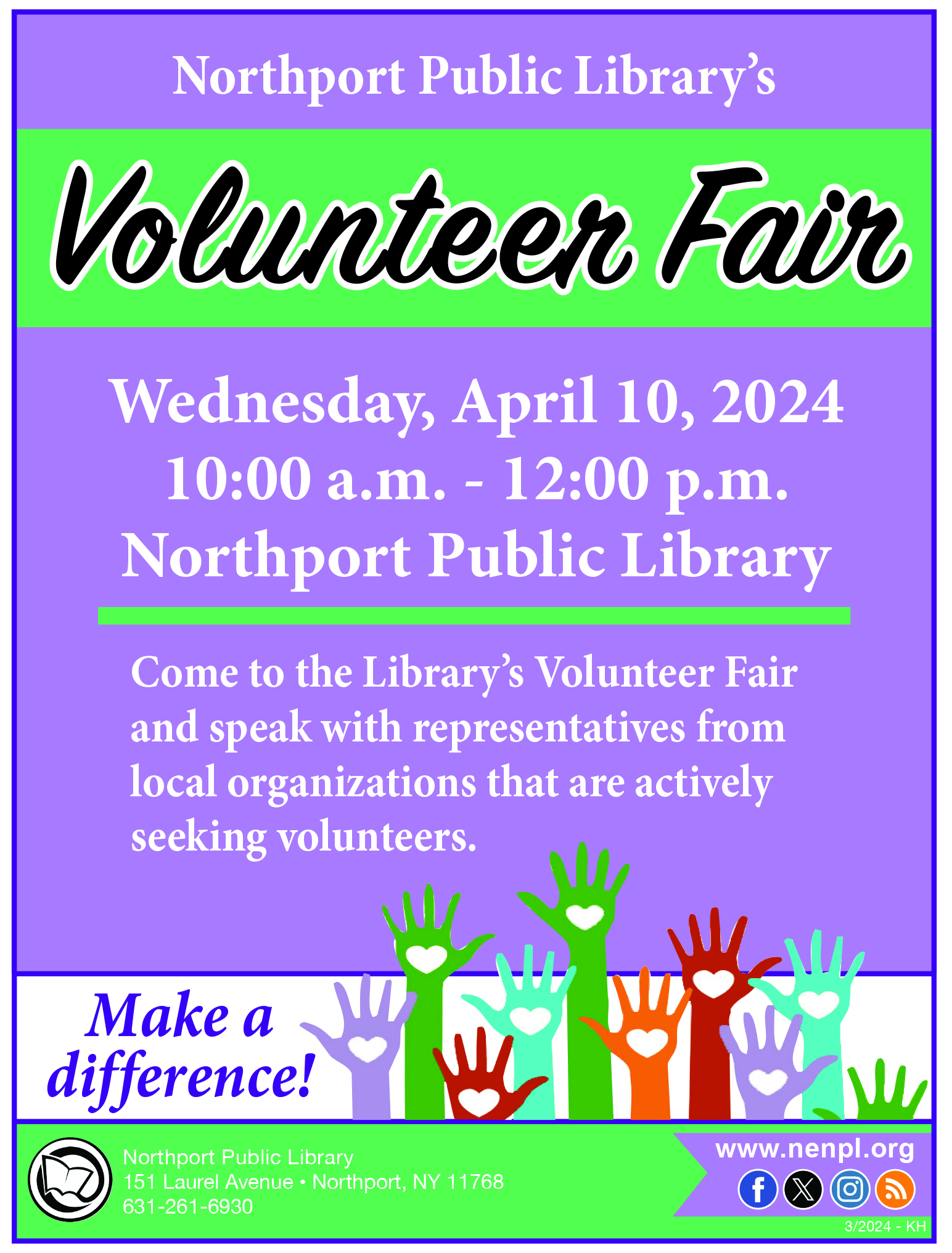 Volunteer Fair Flyer