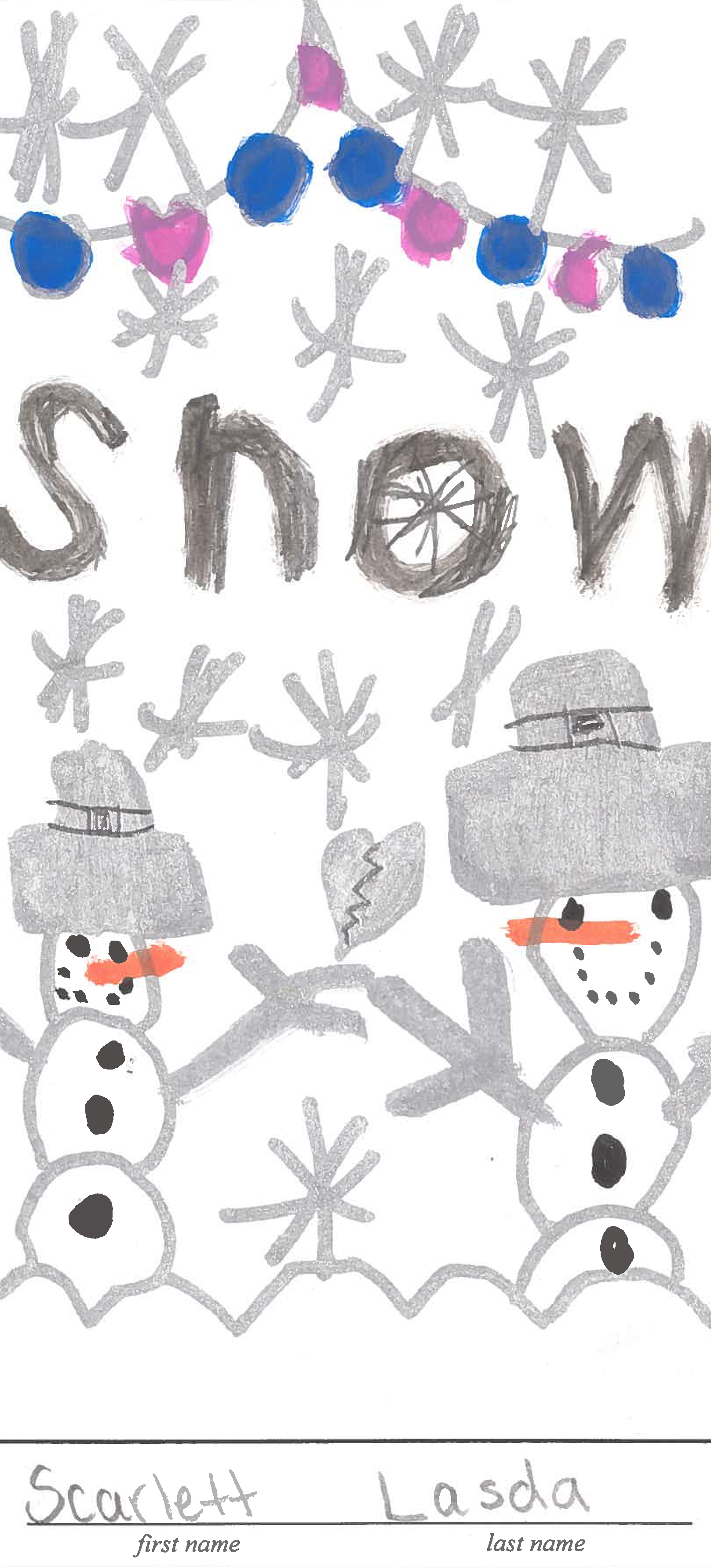 Snow bookmakr Scarlett Lasda