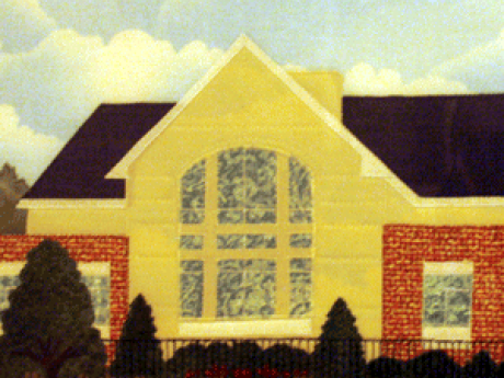 East Northport Public Library painting