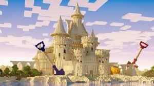 Minecraft Sandcastle