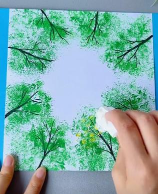 Summer Tree Painting