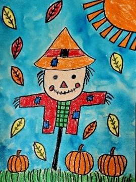 Petite Picassos - Friendly Scarecrow