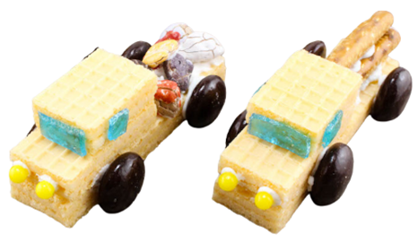 Wafer Cookie Construction Truck