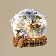 Minecraft Snowglobe