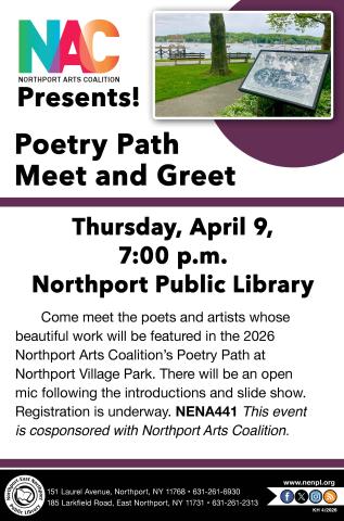 Poetry Path Meet and Greet