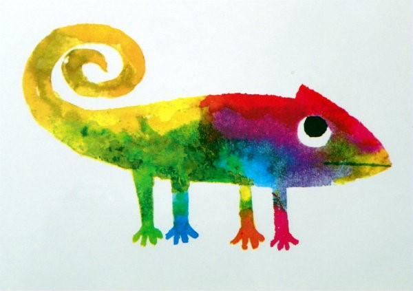 Picture Book Art - A Color of His Own