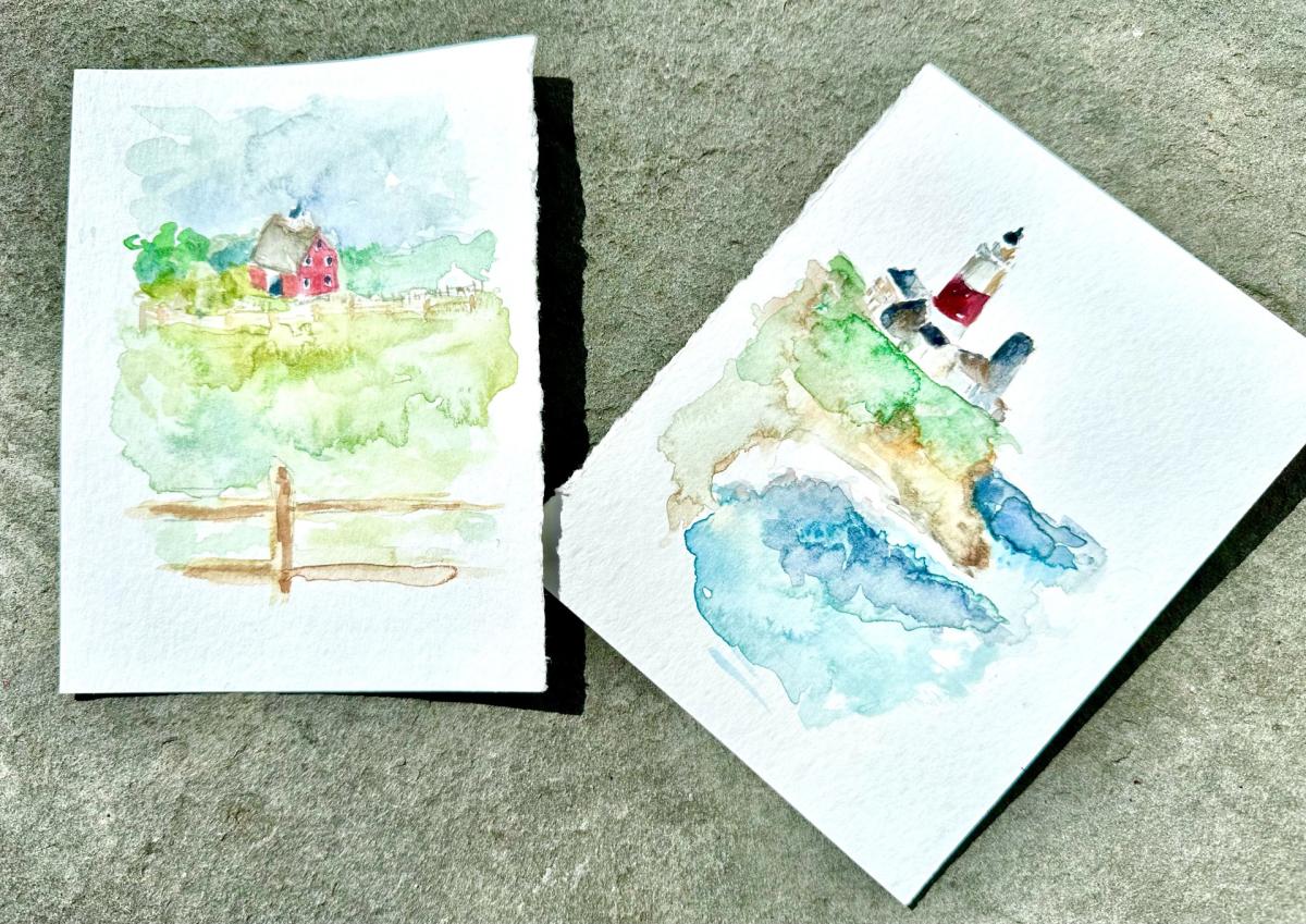 watercolor paintings