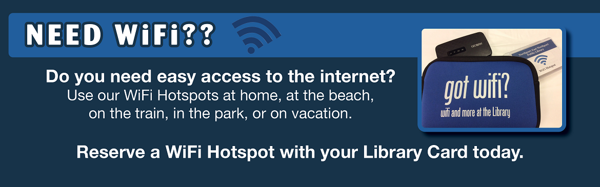 Borrow a WiFi Hotspot from the Library.